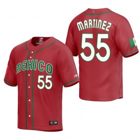 Adrian Martinez Mexico Baseball Red 2023 World Baseball Classic Replica Jersey