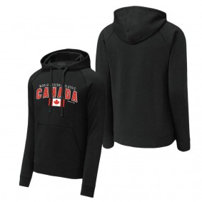 Men's Canada Baseball LEGENDS Black 2023 World Baseball Classic Country Pride Pullover Hoodie