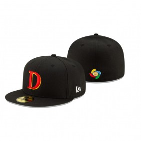 Germany Baseball Black 2021 World Baseball Classic Qualifier 59FIFTY Fitted Hat