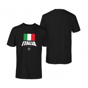 Men's Italy Baseball Black T-Shirt 2023 World Baseball Classic