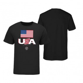 Men's USA Baseball Black T-Shirt 2023 World Baseball Classic