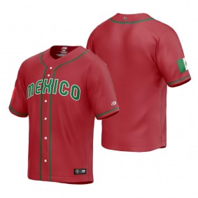 Mexico Baseball Red 2023 World Baseball Classic Jersey