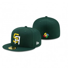 South Africa Baseball Green 2021 World Baseball Classic Qualifier 59FIFTY Fitted Hat